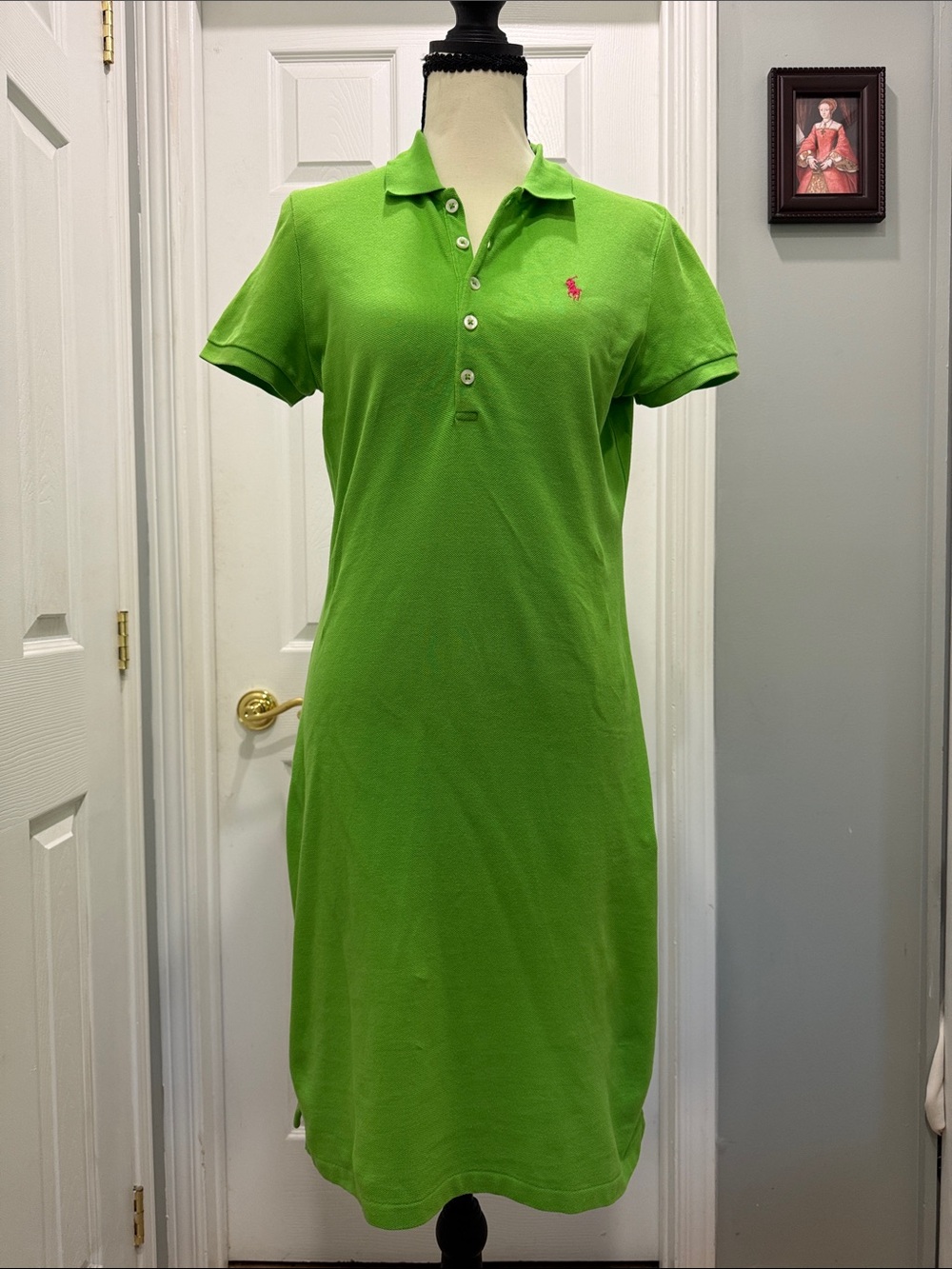 Ralph Lauren Lime Green Polo Dress